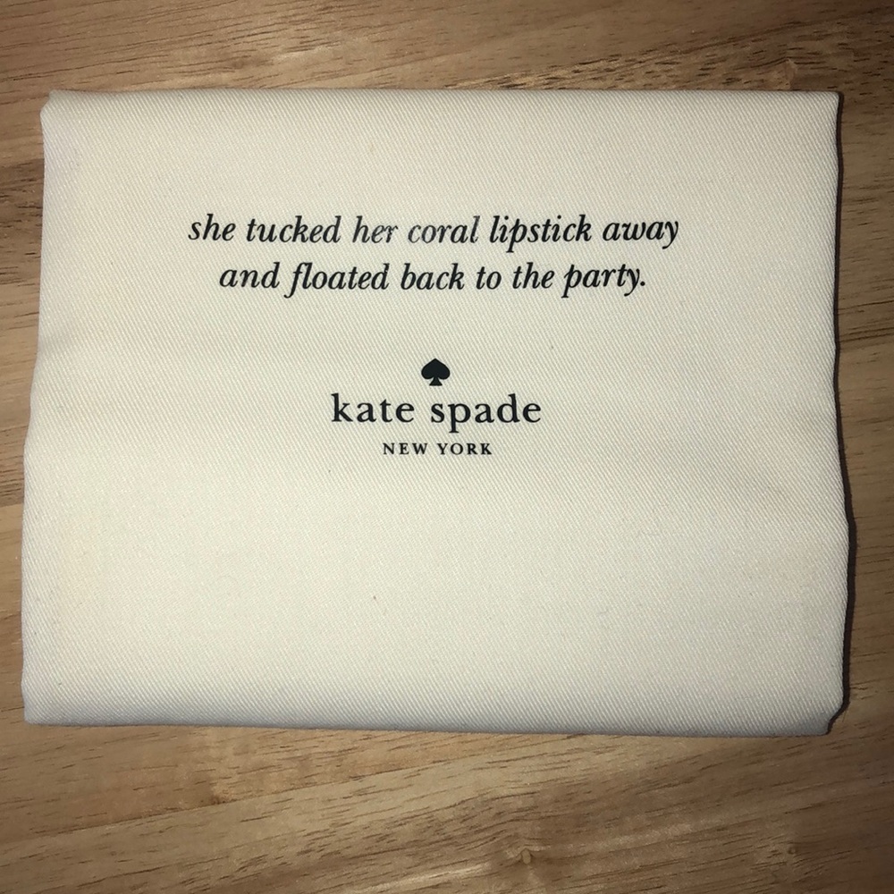 Kate spade pouch, bag holder
